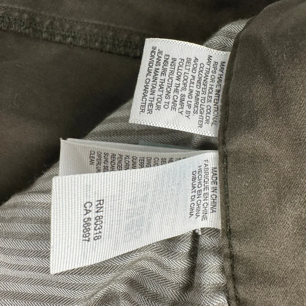 Lucky Brand Pants Mens 34x32 Brown 410 Athletic Fit Casual Chino Cotton Preppy - Picture 4 of 14